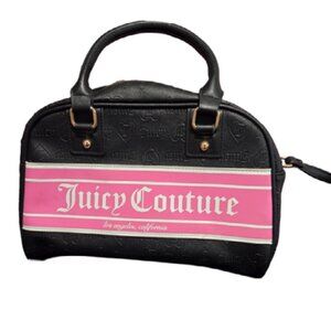 JUICY COUTURE Black/Pink/White Bag CUTE Y2K